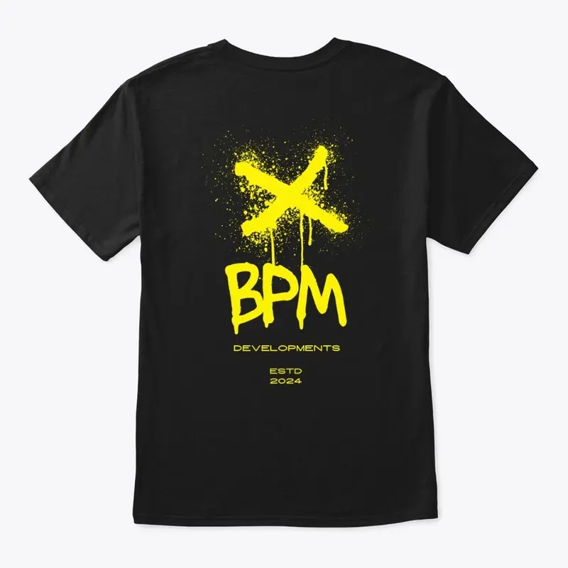 BPM X Edition Yellow Logo T-Shirt