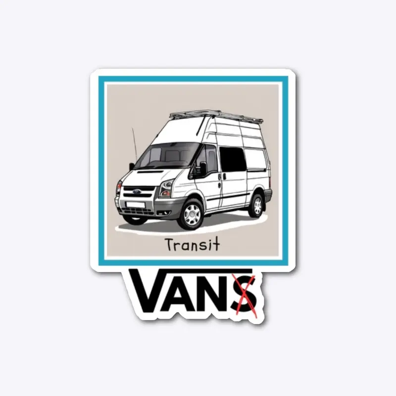 Transit Van Sticker